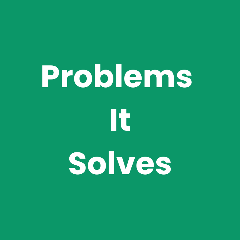 The problems the 12-week year is able to solve and address.