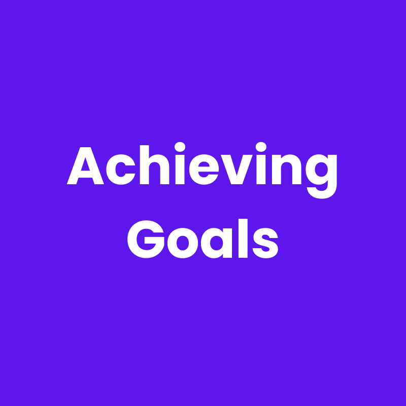 Achieving goals and setting a long-term vision with a 12-week year.
