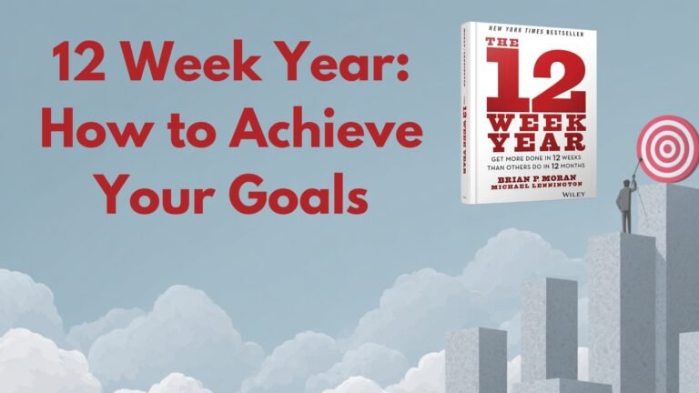 How to achieve your goals with the 12 week year