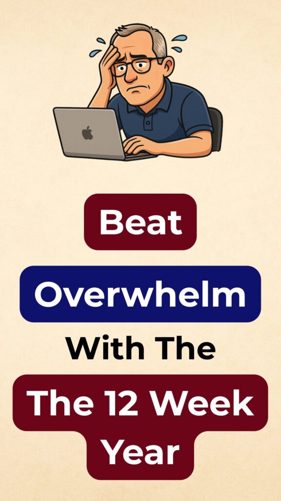 beat overwhelm with the 12 week year