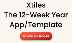 xtiles notion template for the 12 week year