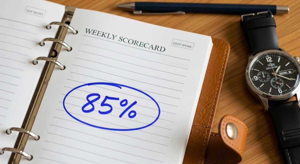 8 Principles to become top 5% with the 12-week year